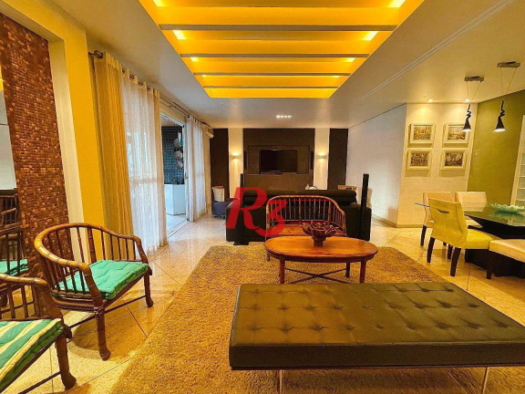 Apartamento com 4 Quartos à Venda, 270 m² em Gonzaga - Santos