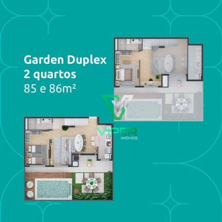 Imagem Apartamento com 2 Quartos à Venda, 54 m² em Portão - Curitiba Imagem Apartamento com 2 Quartos à Venda, 54 m² em Portão - Curitiba