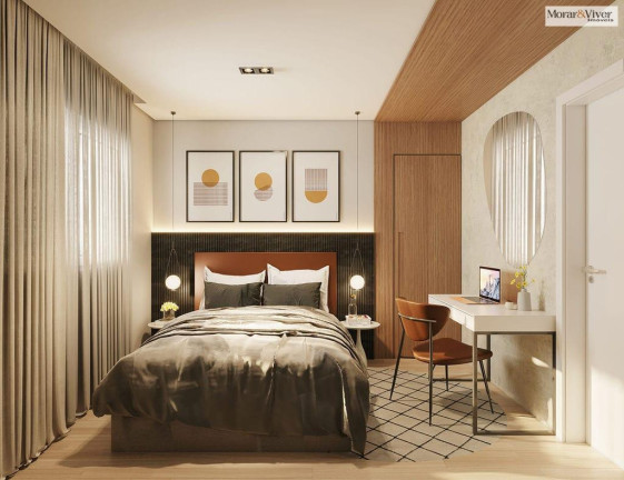 Imagem Apartamento com 2 Quartos à Venda, 60 m² em Tingui - Curitiba