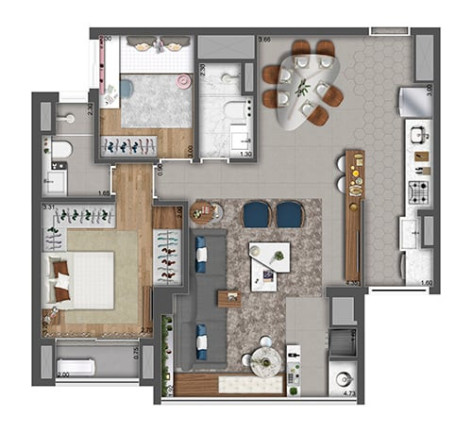 Imagem Apartamento com 2 Quartos à Venda, 62 m² em Vila Prudente - São Paulo Imagem Apartamento com 2 Quartos à Venda, 62 m² em Vila Prudente - São Paulo