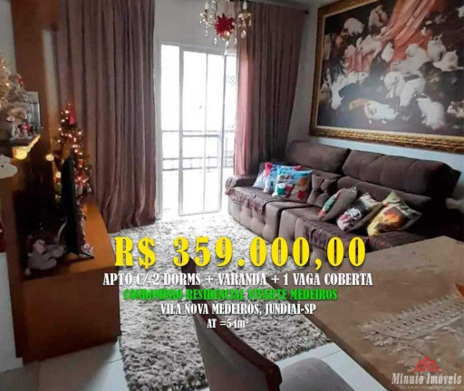 Imagem Apartamento com 2 Quartos à Venda, 54 m² em Chácara Segre - Jundiaí Imagem Apartamento com 2 Quartos à Venda, 54 m² em Chácara Segre - Jundiaí