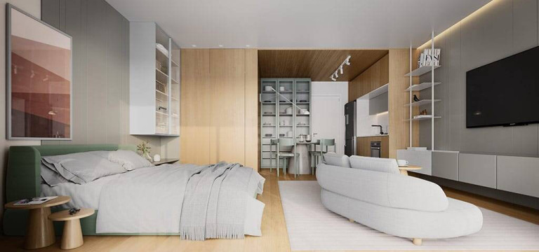 Imagem Apartamento com 1 Quarto à Venda, 47 m² em Tupi - Praia Grande