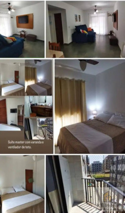 Imagem Apartamento com 3 Quartos para Temporada, 100 m² em Algodoal - Cabo Frio