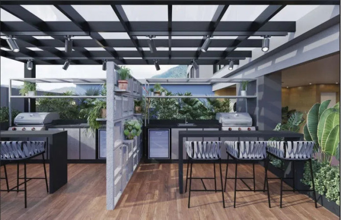 Imagem Apartamento com 1 Quarto à Venda, 50 m² em Perequê - Porto Belo