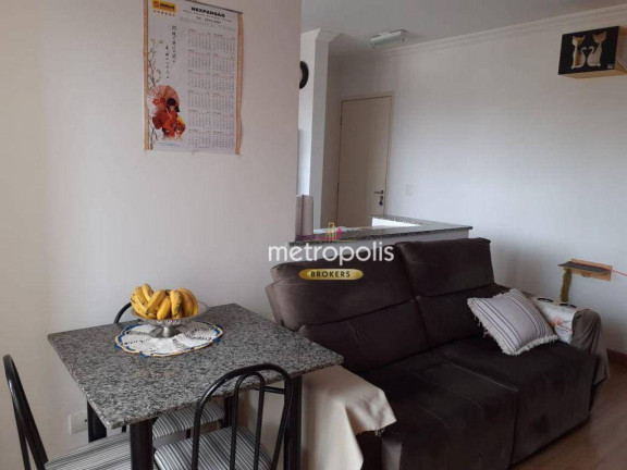 Imagem Apartamento com 2 Quartos à Venda, 46 m² em Vila Palmares - Santo André