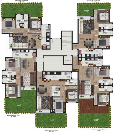 Imagem Apartamento com 2 Quartos à Venda, 79 m² em Vila Suíça - Gramado Imagem Apartamento com 2 Quartos à Venda, 79 m² em Vila Suíça - Gramado