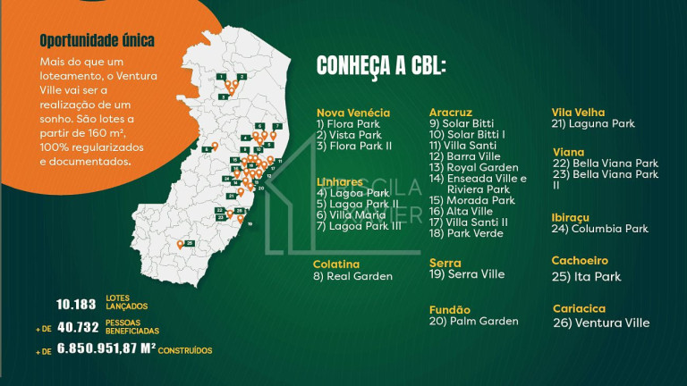 Imagem Terreno à Venda, 160 m² em São Roque - Cariacica Imagem Terreno à Venda, 160 m² em São Roque - Cariacica