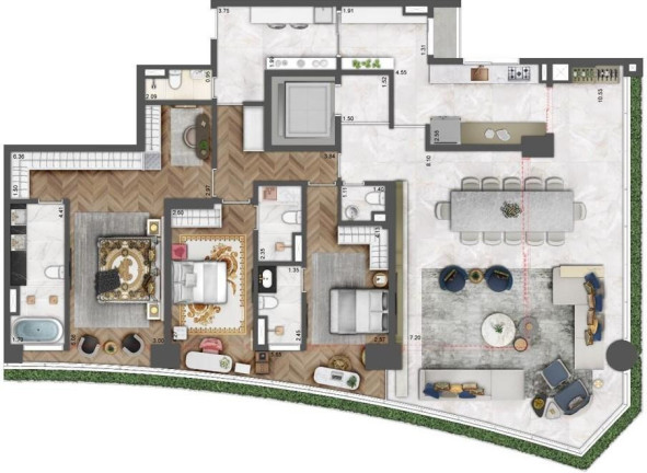 Imagem Imóvel com 4 Quartos à Venda, 491 m² em Moema - São Paulo