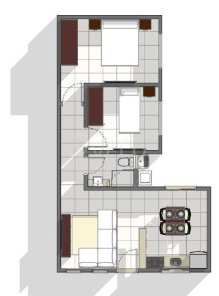 Imagem Casa com 2 Quartos à Venda, 54 m² em Estancia Conceição - Itapetininga