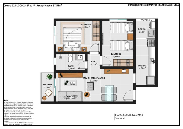 Imagem Imóvel com 2 Quartos à Venda, 57 m² em Nossa Senhora De Fátima - Teresópolis