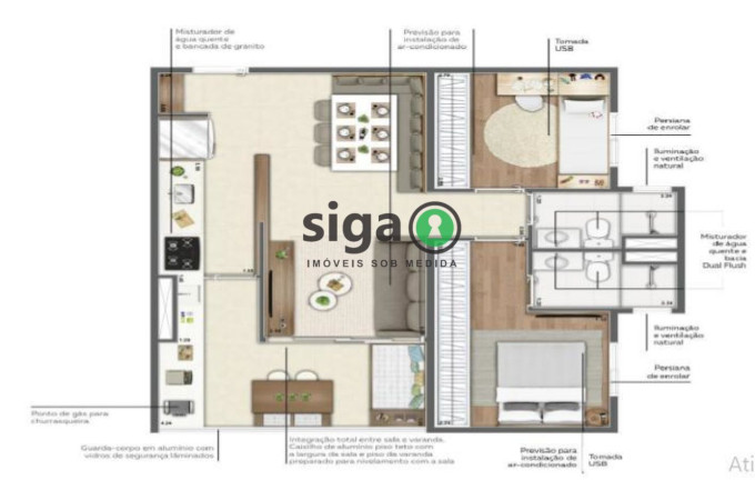Imagem Apartamento com 2 Quartos à Venda, 66 m² em Saúde - São Paulo Imagem Apartamento com 2 Quartos à Venda, 66 m² em Saúde - São Paulo