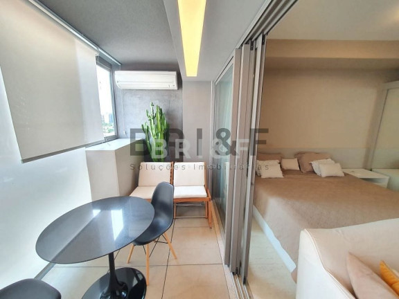 Imagem Apartamento com 1 Quarto para Alugar, 40 m² em Brooklin - São Paulo