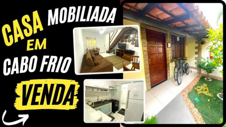Casa com 2 Quartos à Venda, 75 m² em Jardim Flamboyant - Cabo Frio