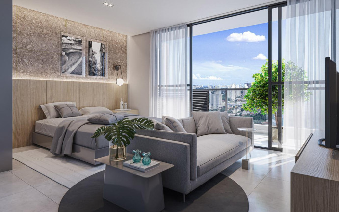 Apartamento com 1 Quarto à Venda, 39 m² em Jardim Camburi - Vitória