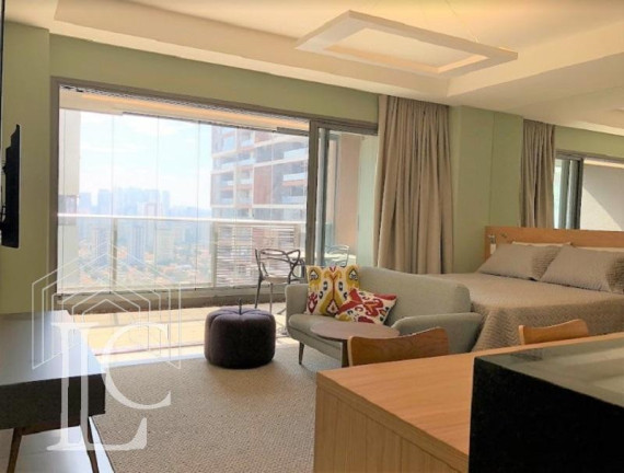 Imagem Apartamento com 1 Quarto à Venda, 43 m² em Brooklin - São Paulo Imagem Apartamento com 1 Quarto à Venda, 43 m² em Brooklin - São Paulo
