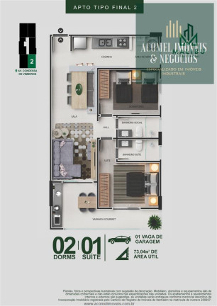 Imagem Apartamento com 2 Quartos à Venda, 73 m² em Centro - Itanhaem Imagem Apartamento com 2 Quartos à Venda, 73 m² em Centro - Itanhaem