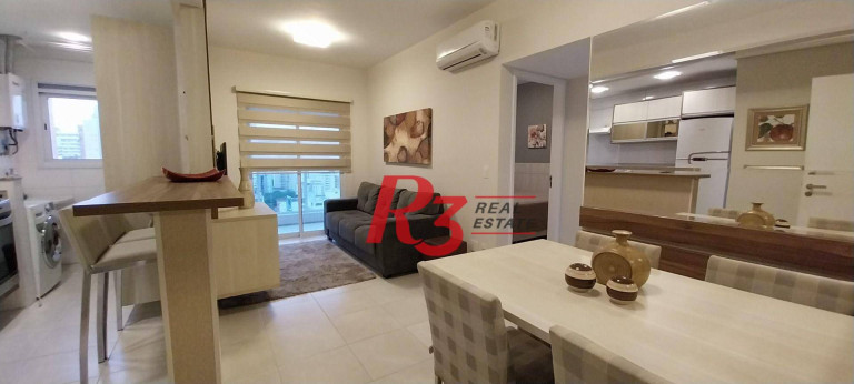 Imagem Apartamento com 1 Quarto para Alugar, 50 m² em Gonzaga - Santos Imagem Apartamento com 1 Quarto para Alugar, 50 m² em Gonzaga - Santos