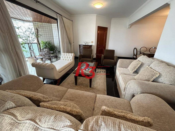 Imagem Apartamento com 3 Quartos à Venda, 179 m² em Gonzaga - Santos