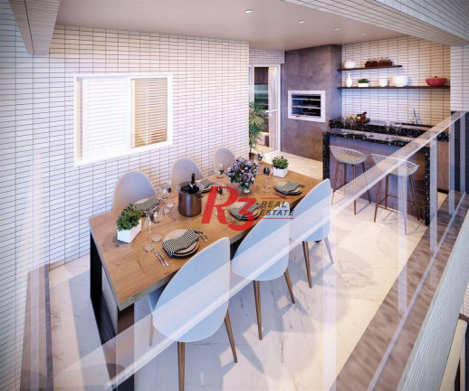 Imagem Apartamento com 2 Quartos à Venda, 87 m² em Gonzaga - Santos
