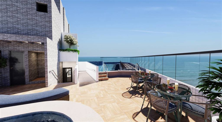 Imagem Apartamento com 2 Quartos à Venda, 72 m² em Solemar - Praia Grande