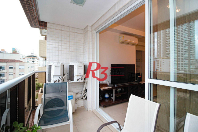 Imagem Apartamento com 2 Quartos à Venda, 112 m² em Gonzaga - Santos