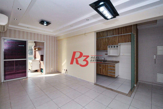 Apartamento com 2 Quartos à Venda, 77 m² em José Menino - Santos