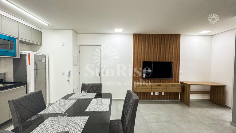 Imagem Apartamento com 1 Quarto para Alugar, 45 m² em Bethaville I - Barueri