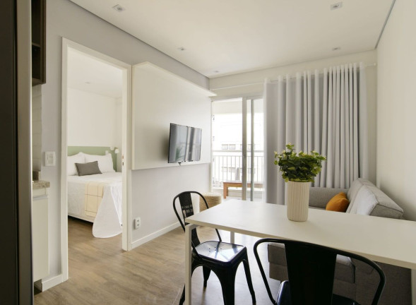 Apartamento com 1 Quarto para Alugar, 34 m² em Pinheiros - São Paulo