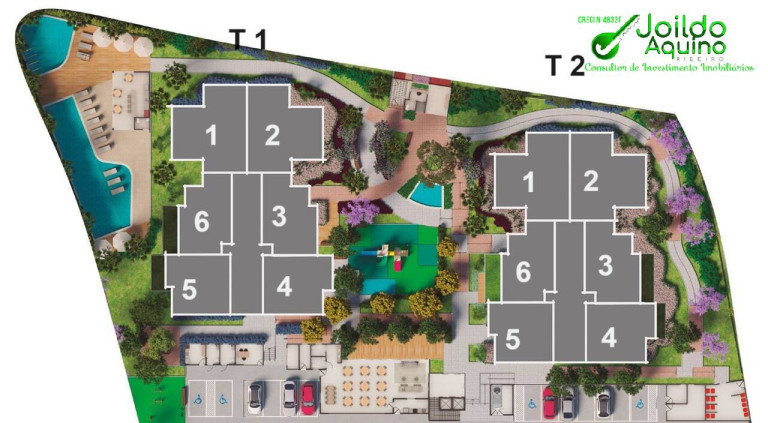 Imagem Apartamento com 3 Quartos à Venda, 68 m² em Presidente Kennedy - Fortaleza