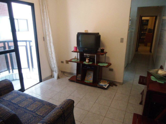 Imagem Apartamento com 1 Quarto para Alugar, 45 m² em Vila Guilhermina - Praia Grande