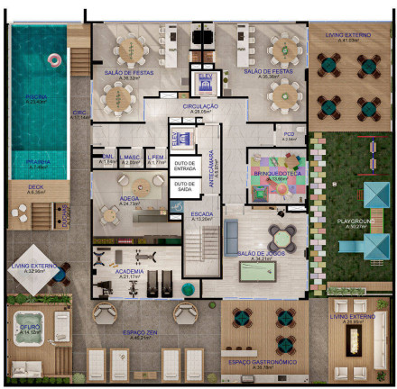 Imagem Apartamento com 3 Quartos à Venda, 111 m² em Balneário Perequê - Porto Belo