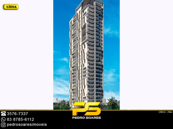 Imagem Apartamento à Venda, 87 m² em Manaíra - João Pessoa Imagem Apartamento à Venda, 87 m² em Manaíra - João Pessoa