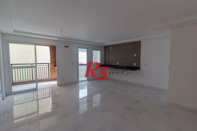 Imagem Apartamento com 3 Quartos à Venda, 91 m² em Aparecida - Santos