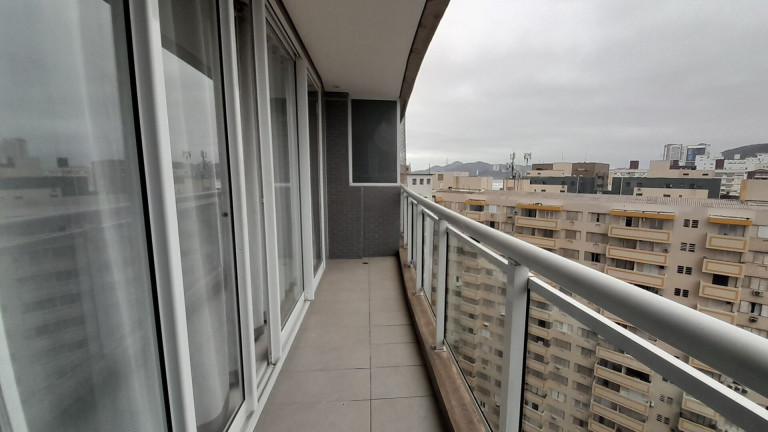 Imagem Apartamento com 1 Quarto para Alugar, 41 m² em José Menino - Santos
