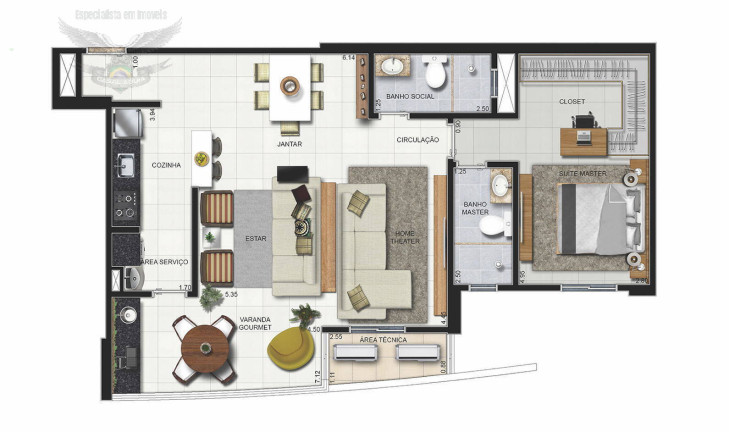 Imagem Apartamento com 2 Quartos à Venda, em Batista Campos - Belém Imagem Apartamento com 2 Quartos à Venda, em Batista Campos - Belém