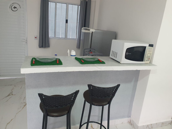 Imagem Kitnet com 1 Quarto para Alugar ou Temporada, 35 m² em Balneário Cidade Atlântica - Guarujá Imagem Kitnet com 1 Quarto para Alugar ou Temporada, 35 m² em Balneário Cidade Atlântica - Guarujá