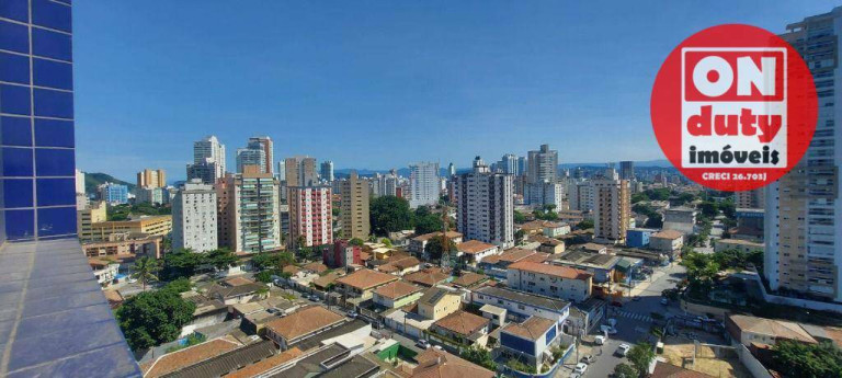 Sala Comercial à Venda ou Locação, 37 m² em Ponta Da Praia - Santos