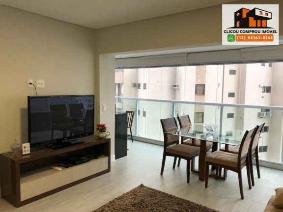 Imagem Apartamento com 2 Quartos à Venda, 57 m² em Gonzaga - Santos