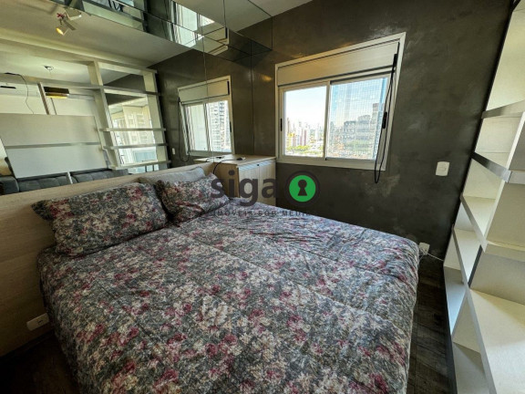 Imagem Apartamento com 1 Quarto para Alugar, 33 m² em Santo Amaro - São Paulo Imagem Apartamento com 1 Quarto para Alugar, 33 m² em Santo Amaro - São Paulo