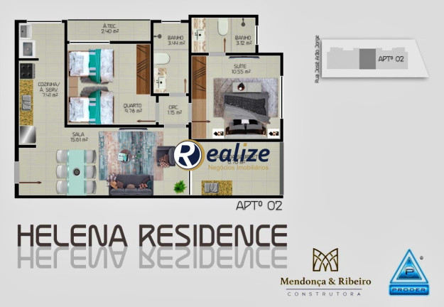 Imagem Imóvel com 2 Quartos à Venda, 60 m² em Muquiçaba - Guarapari Imagem Imóvel com 2 Quartos à Venda, 60 m² em Muquiçaba - Guarapari