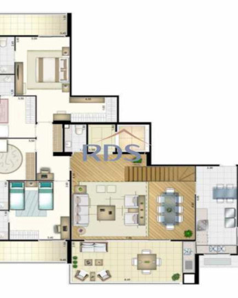 Imagem Apartamento com 3 Quartos à Venda, 130 m² em Paraíso Do Morumbi - São Paulo Imagem Apartamento com 3 Quartos à Venda, 130 m² em Paraíso Do Morumbi - São Paulo