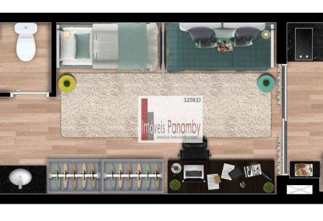 Imagem Apartamento com 1 Quarto para Alugar, 30 m² em Vila Mariana - São Paulo