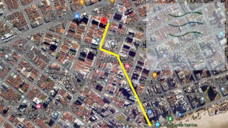 Imagem Apartamento com 1 Quarto à Venda, 46 m² em Vila Tupi - Praia Grande