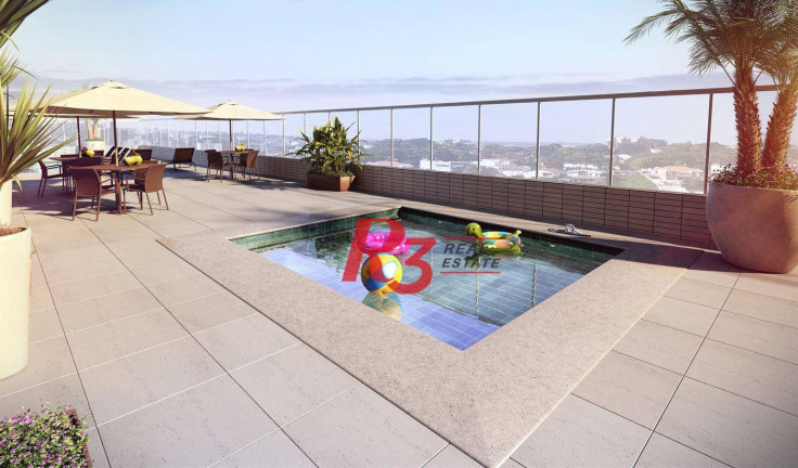 Imagem Apartamento com 2 Quartos à Venda, 87 m² em Gonzaga - Santos