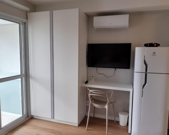 Imagem Imóvel com 1 Quarto para Alugar, 26 m² em Campo Belo - São Paulo
