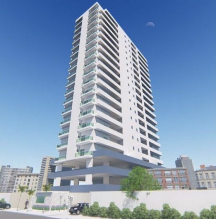 Apartamento com 2 Quartos à Venda,  em Marapé - Santos