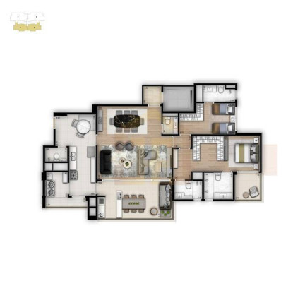 Imagem Apartamento com 3 Quartos à Venda, 161 m² em Ibirapuera - São Paulo