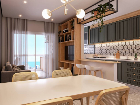 Imagem Apartamento com 2 Quartos à Venda, 72 m² em Guilhermina - Praia Grande