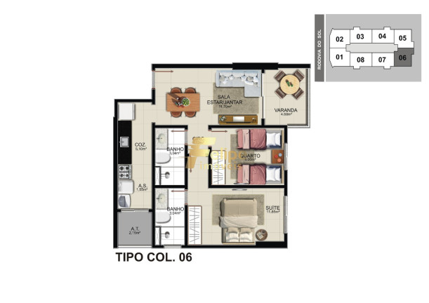 Imagem Imóvel com 2 Quartos à Venda, 59 m² em Praia De Itaparica - Vila Velha Imagem Imóvel com 2 Quartos à Venda, 59 m² em Praia De Itaparica - Vila Velha