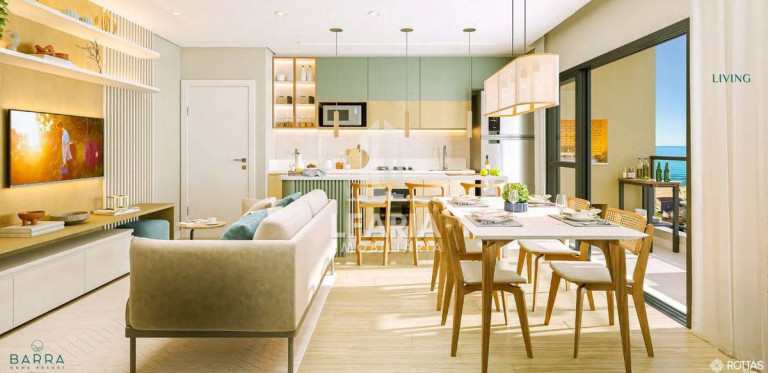 Imagem Apartamento com 2 Quartos à Venda, 53 m² em Barra Do Sai - Itapoá